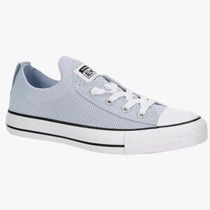 Converse Womens Chuck Taylor All Star Shoreline Knit Slip-On Blue Shoes Sneakers